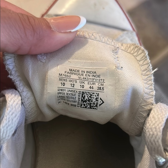 Converse Classic White High-Tops - Picture 3 of 3